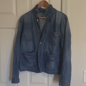J. Crew Indigo Lightweight Denim Jacket